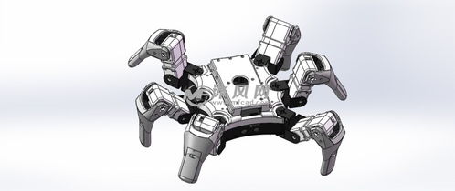 六足機(jī)器人設(shè)計(jì)圖